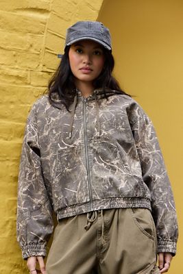 DESIGN - Bomber oversize in pelle sintetica bordeaux