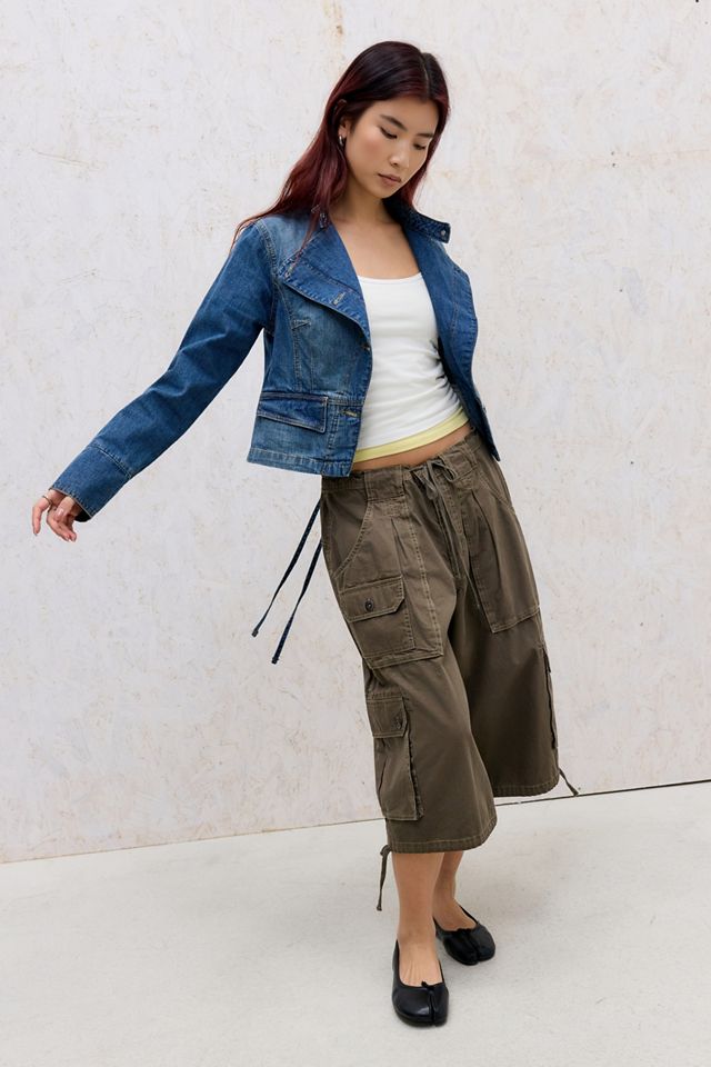 Chaqueta de Mezclilla Asimétrica Gaia BDG #1