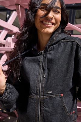 BDG Black Rinse Skate Jacket