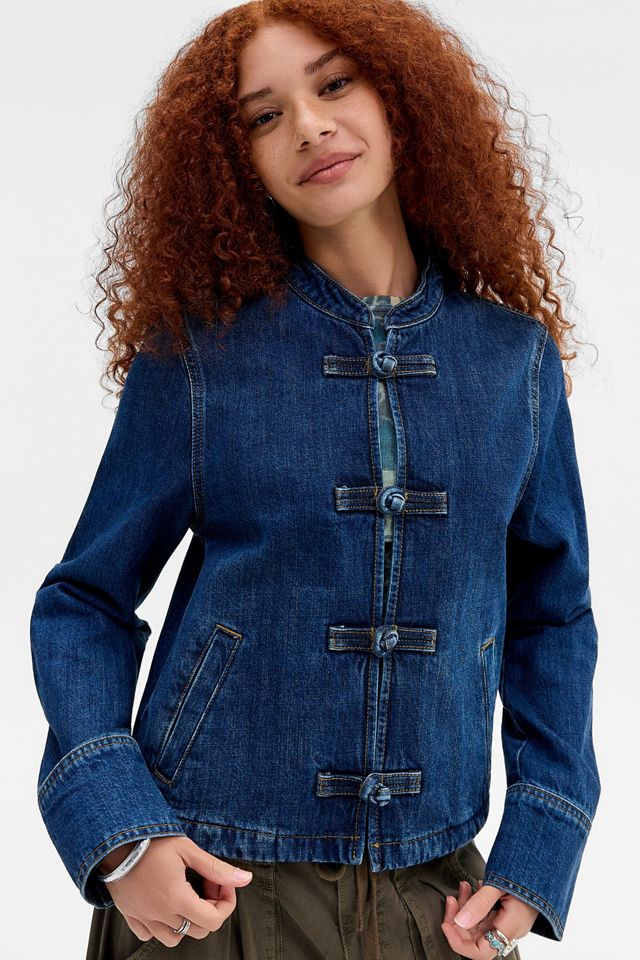 Chaqueta de Mezclilla con Alamares BDG Alma #1