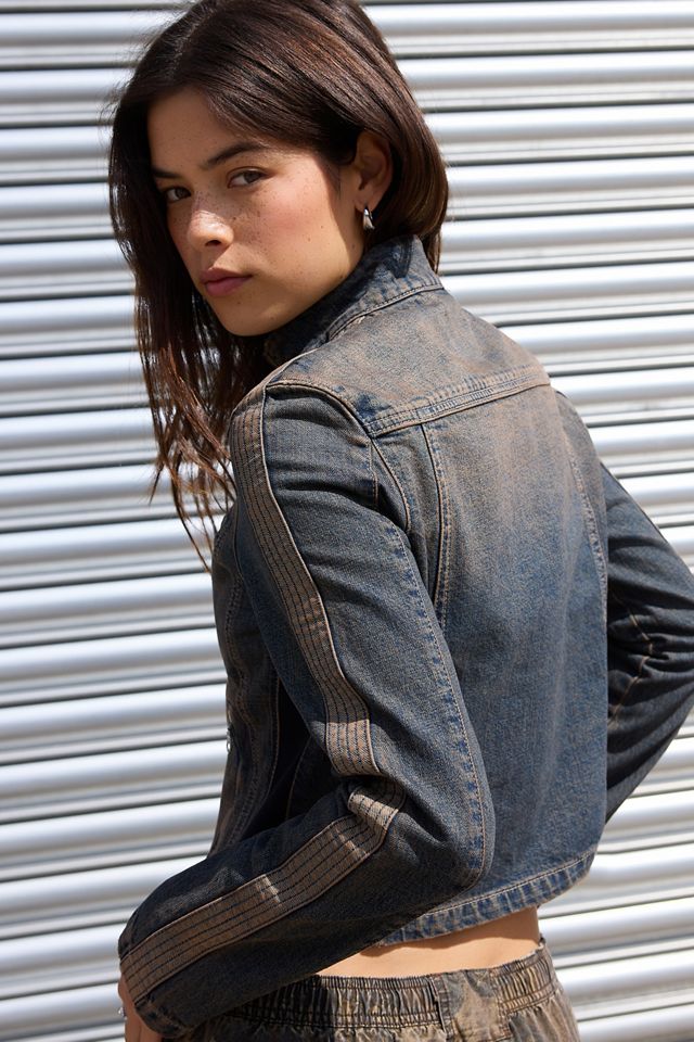 BDG Dora Moto Denim Jacket #3