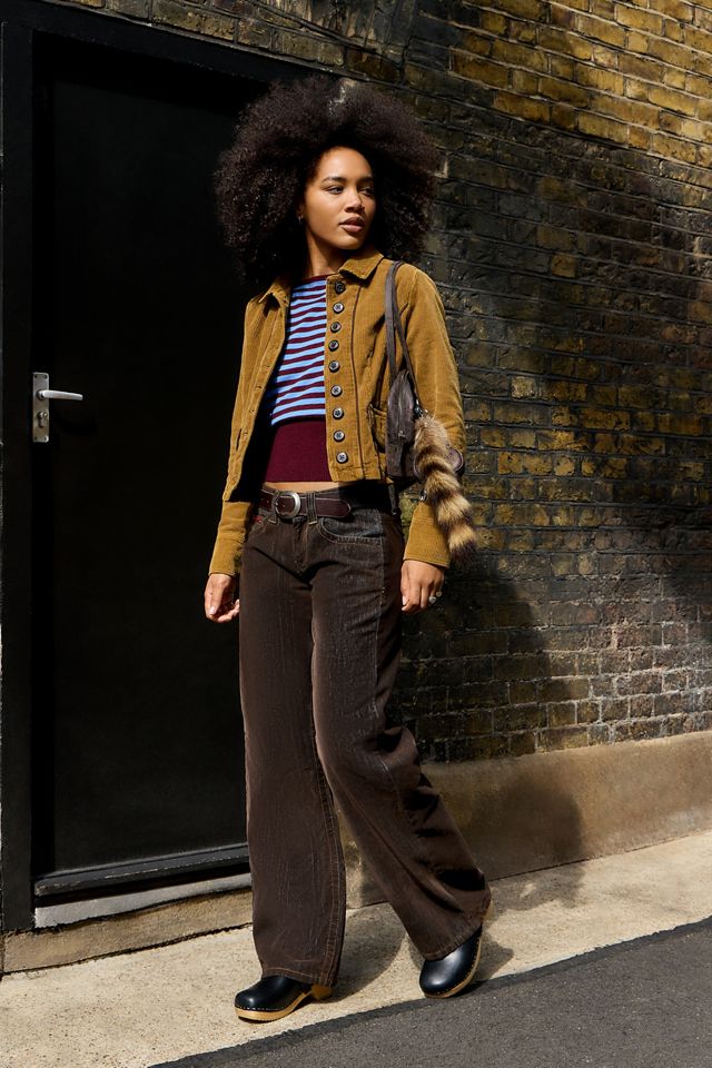 BDG Aubry Fitted Corduroy Jacket #1