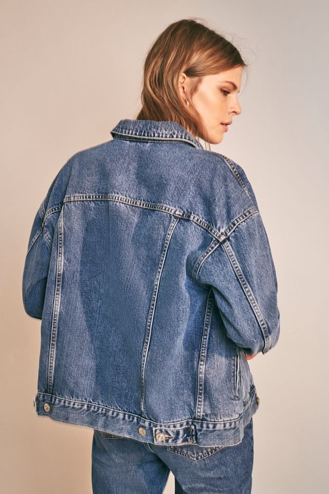 BDG – Vintage-Westernjacke in mittlerer Waschung #3