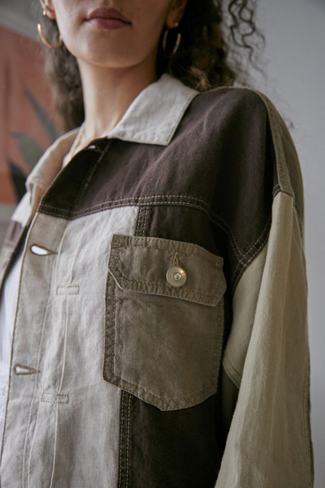 BDG Luca Patchwork Linen Jacket #2