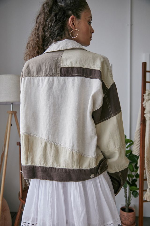 BDG Luca Patchwork Linen Jacket #3