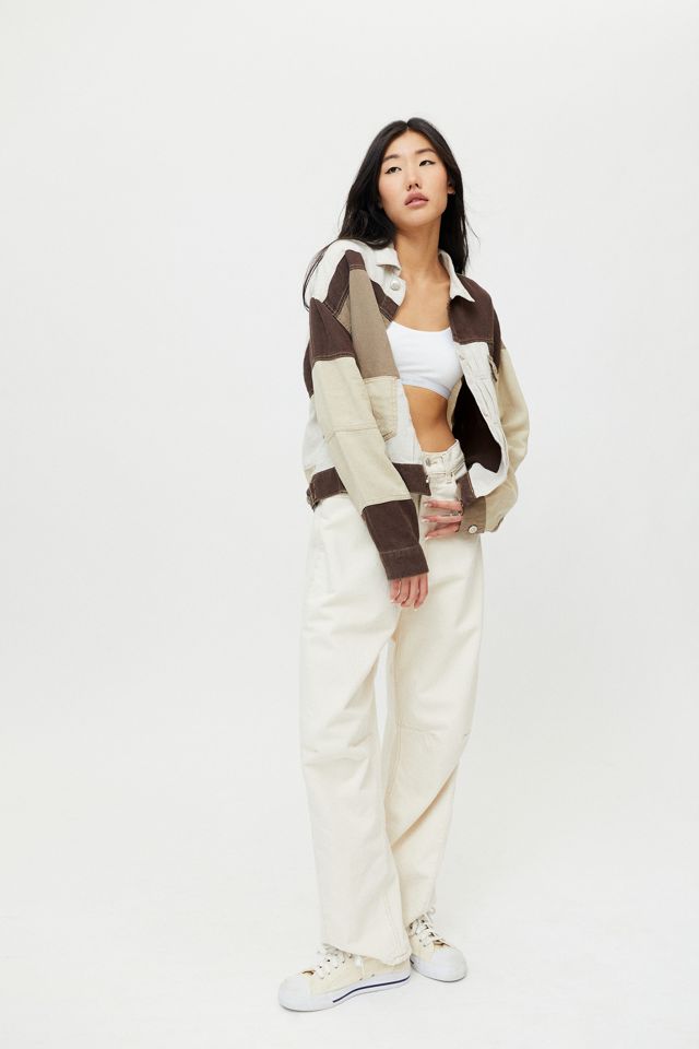 BDG Luca Patchwork Linen Jacket #5