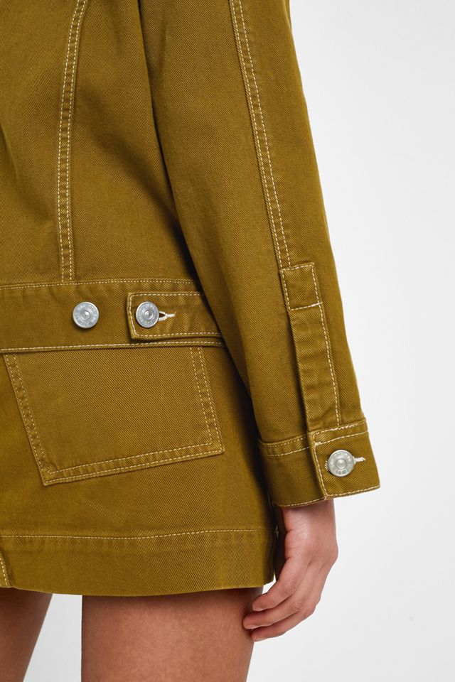 BDG Contrast Stitching Jacket #4