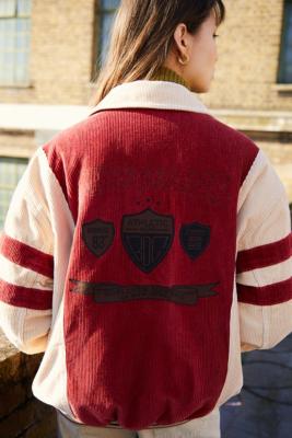 urban outfitters red corduroy jacket