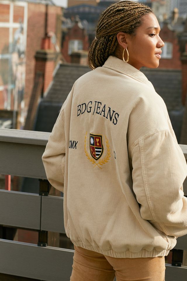 Bdg Jeans Cord Jacke BDG Recycled Corduroy Harrington Jacket In