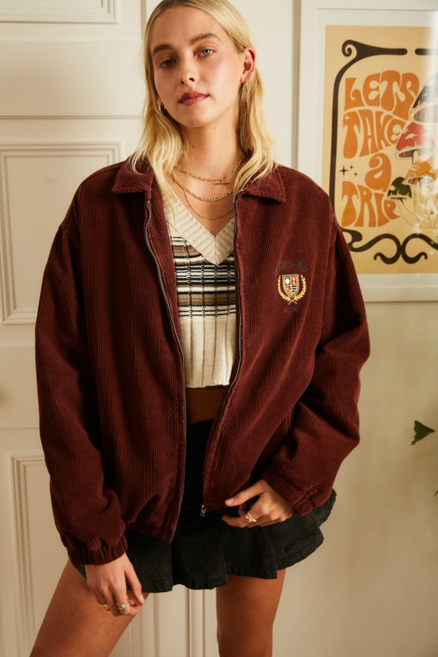 Bdg Recycled Crest Harrington Jacket Urban Outfitters Uk 9340