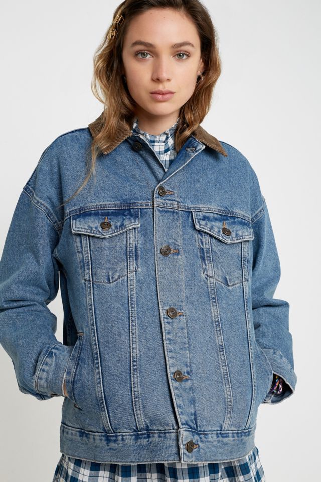 BDG Tapestry Lined Western Denim Jacket | Urban Outfitters UK