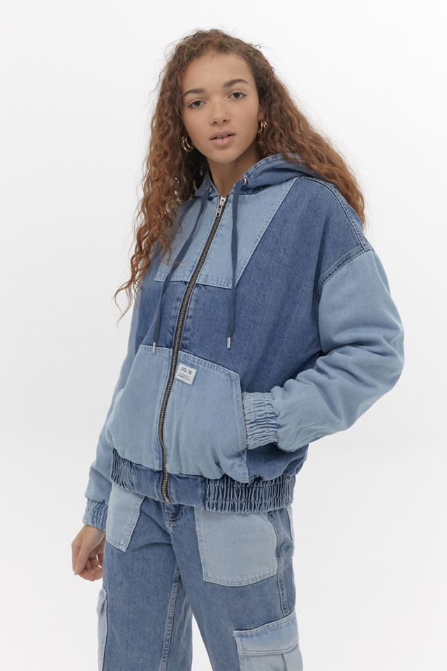 BDG – Patchwork-Jeansjacke „Skate“  #2
