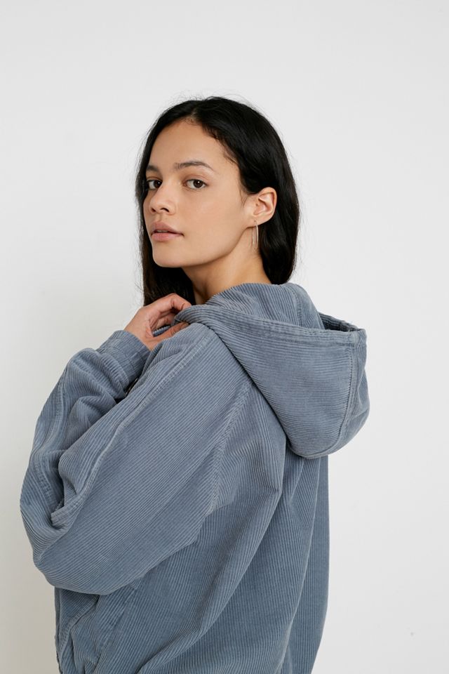BDG Rowan Corduroy Blue Bomber Jacket #3