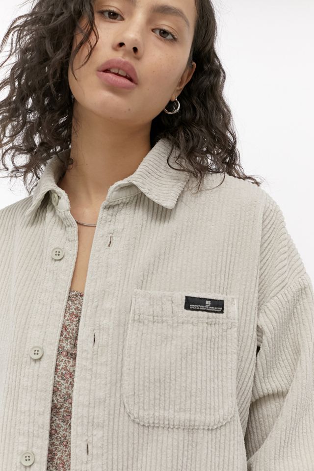 BDG Chunky Corduroy Ivory Shirt Jacket #1