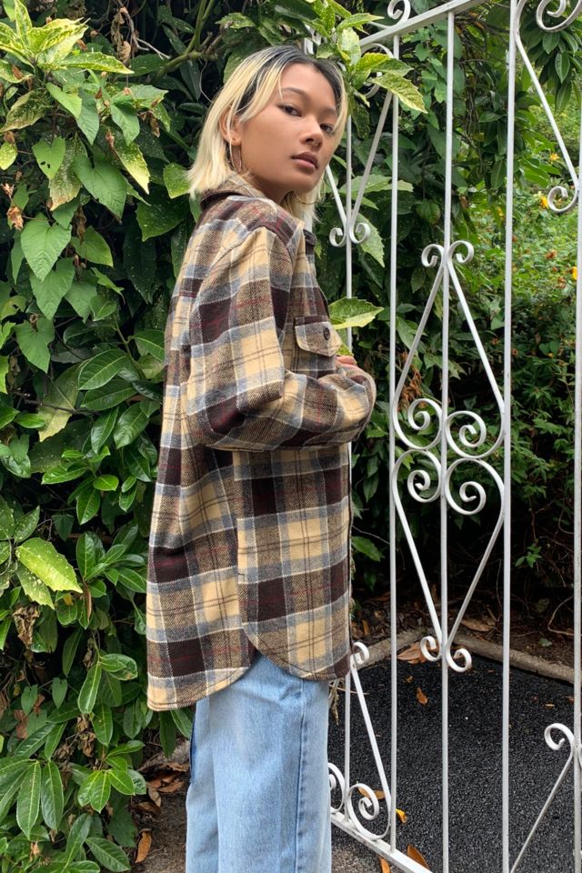 Urban outfitters hot sale plaid jacket