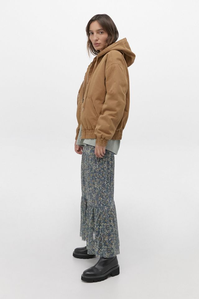 UO Canvas Taupe Skate Jacket #2
