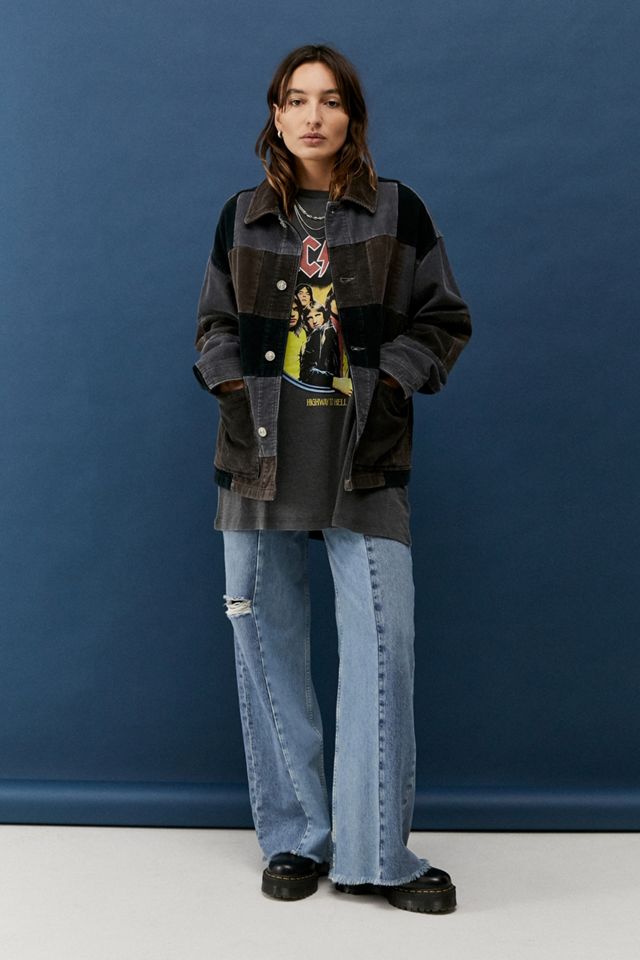 BDG Black Patchwork Chore Jacket #1