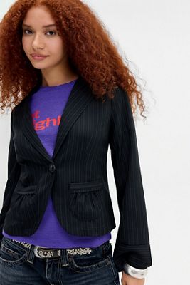 Blazer Corto a Righe UO Eloise