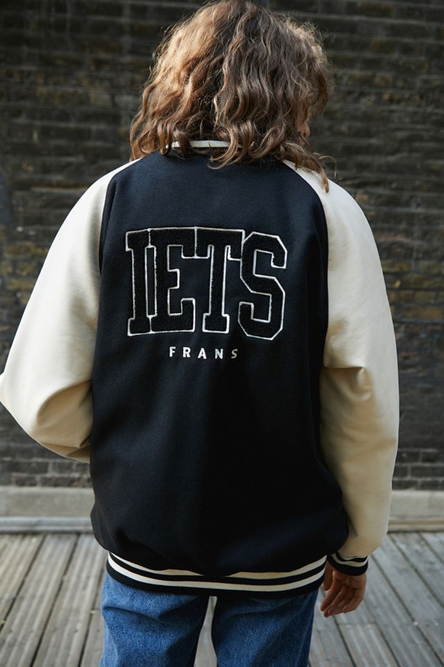 Bomber Jacket Iets Frans Sweatshirt Jacke Iets Faux Leather
