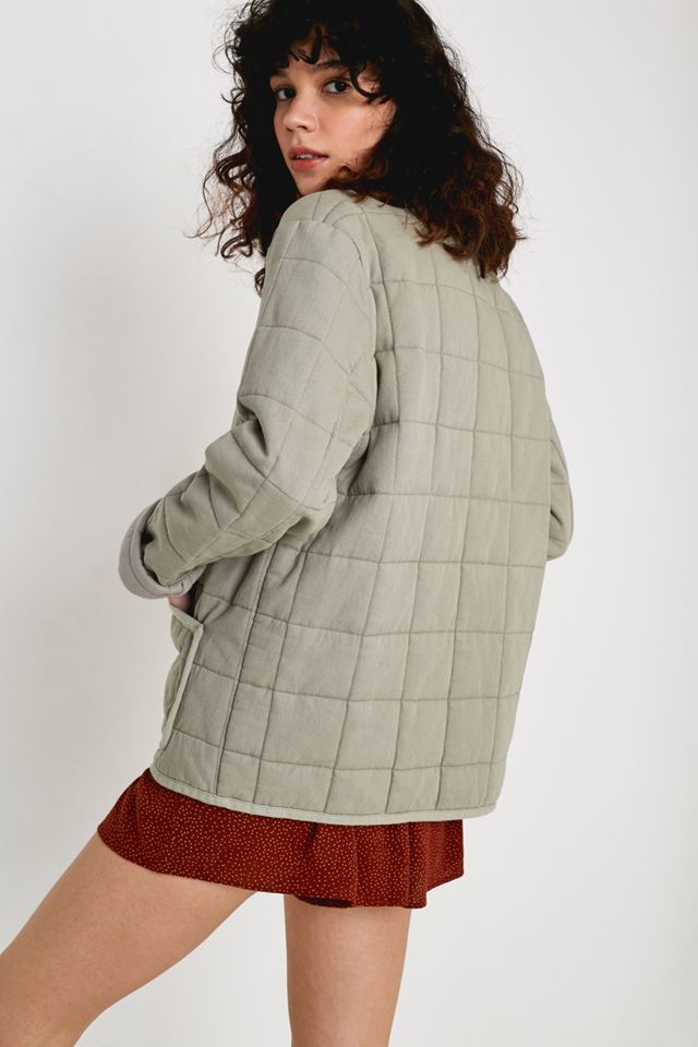 UO - Veste sauge à doublure matelassée #3