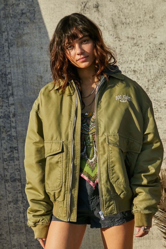 Urban outfitters 2024 aviator jacket