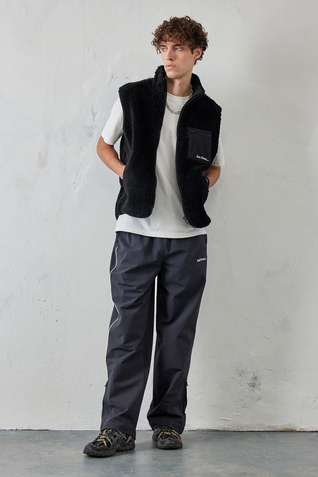 iets frans... Gilet en polaire noir #5