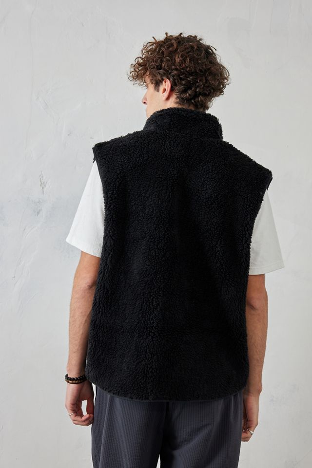 iets frans... Gilet en polaire noir #6
