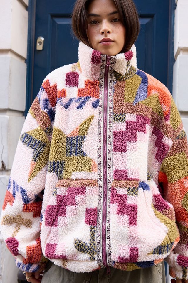 BDG Mae Print Fleece #1