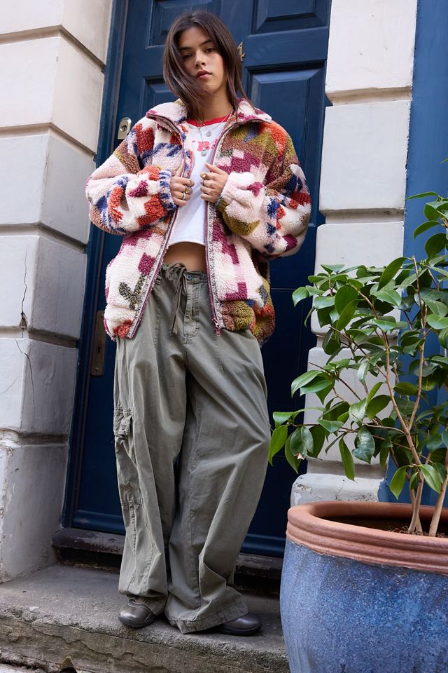 BDG Mae Print Fleece #2