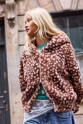 Kimchi Blue Faye Kapuzen-Doe-Fleece