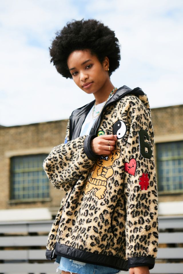 Urban outfitters leopard print sale jacket