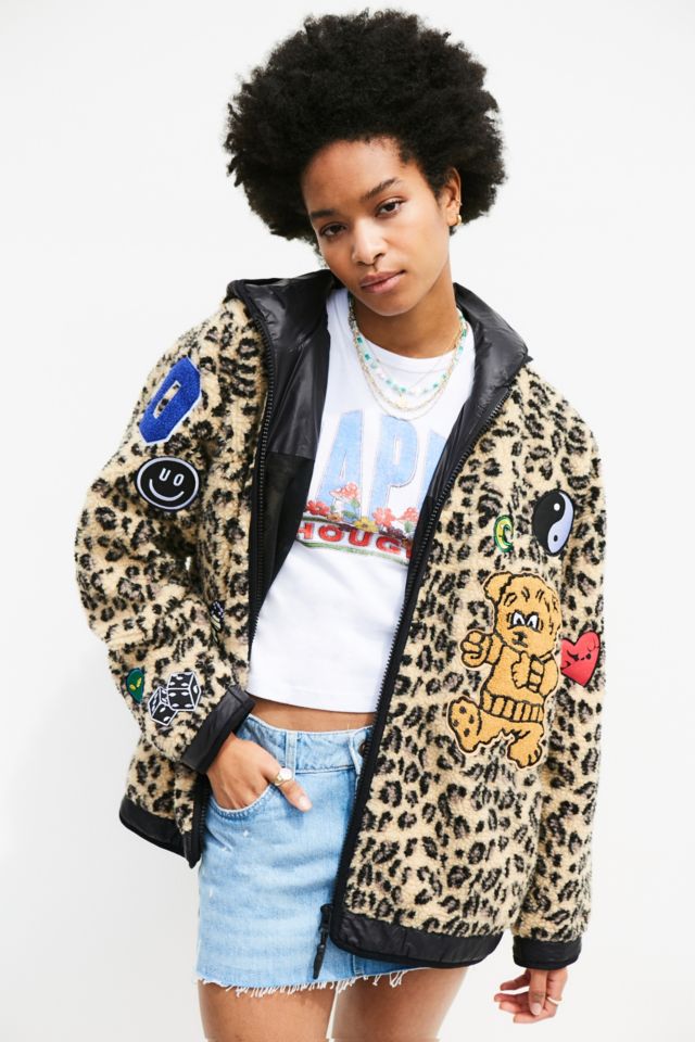 Urban outfitters hotsell leopard jacket