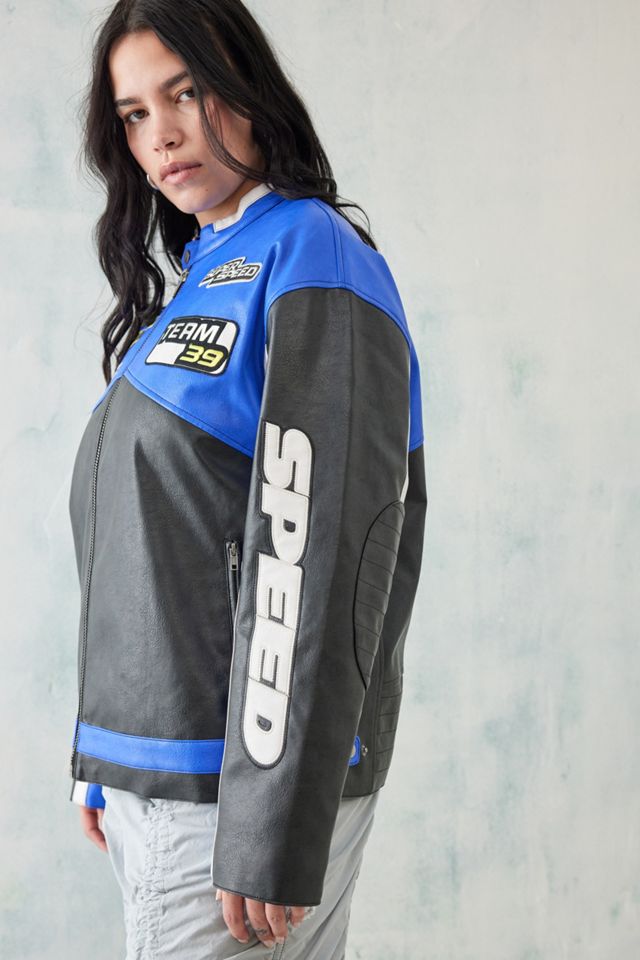 iets frans... Rowan Kunstleder Motocross Jacke #7
