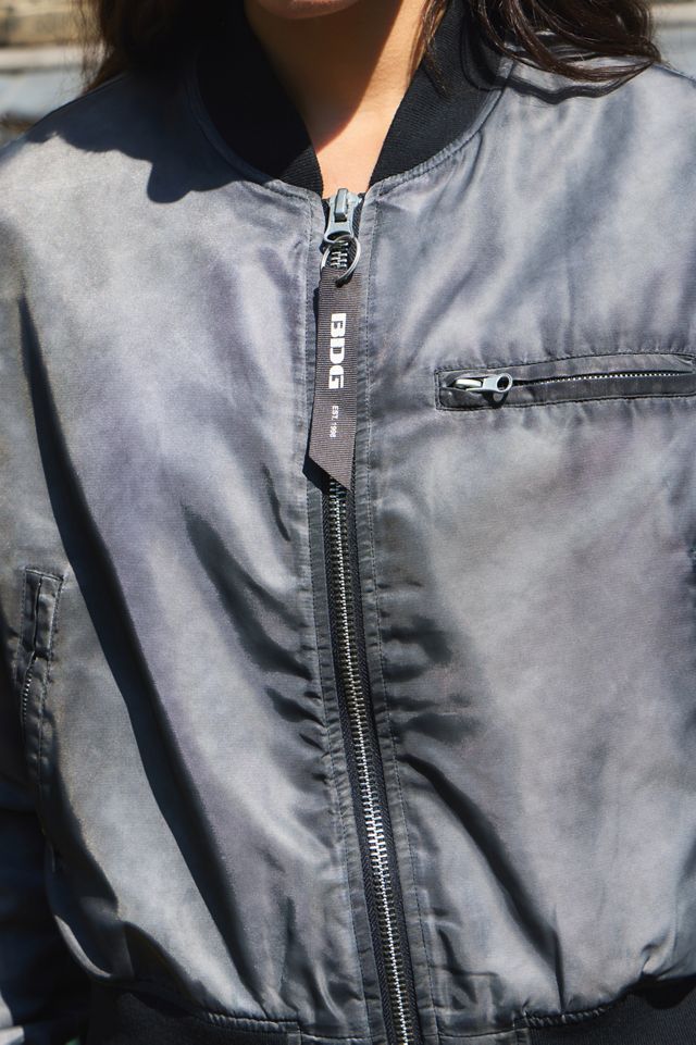 BDG Frank Cropped Bomber Jacket  #1