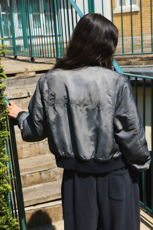 BDG Frank Cropped Bomber Jacket  #2