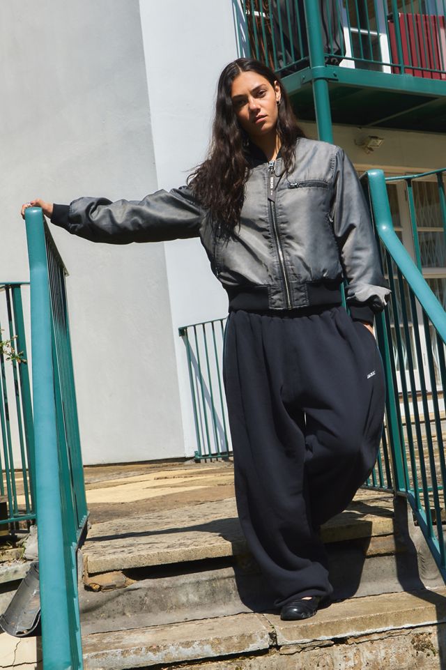BDG Frank Cropped Bomber Jacket  #3