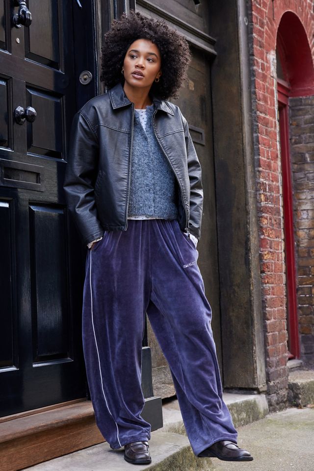 BDG Boxy Dex Faux Leather Jacket #1