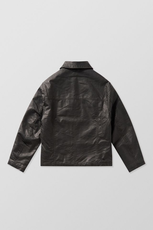 BDG Boxy Dex Faux Leather Jacket #7