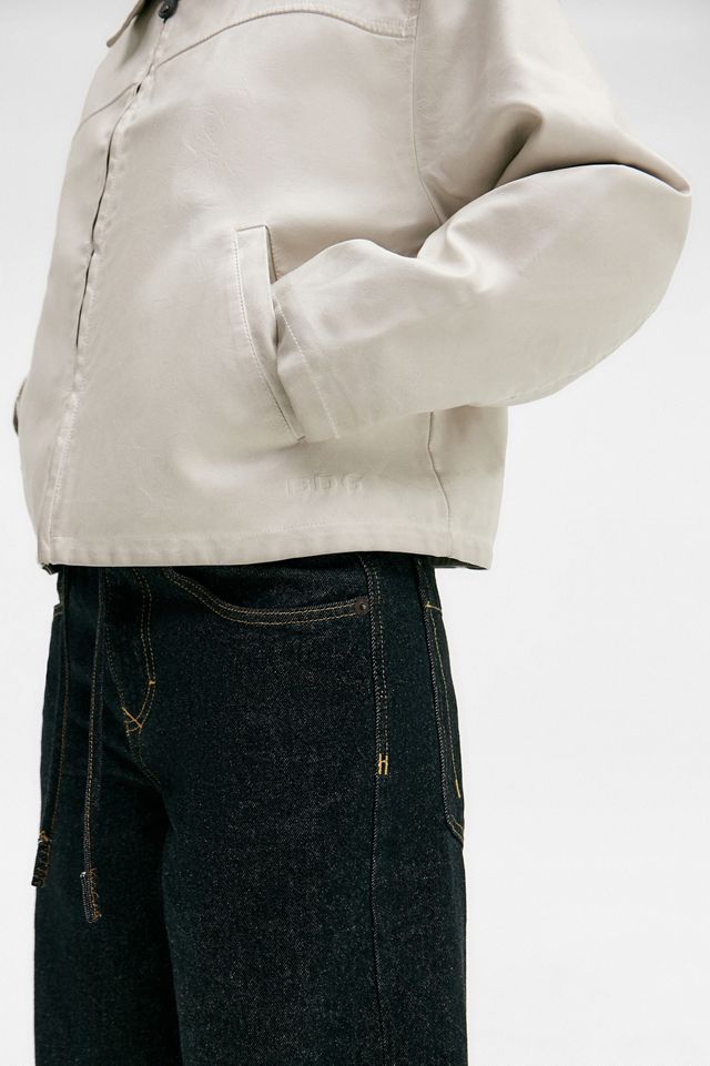Veste en simili cuir BDG Boxy Dex #3