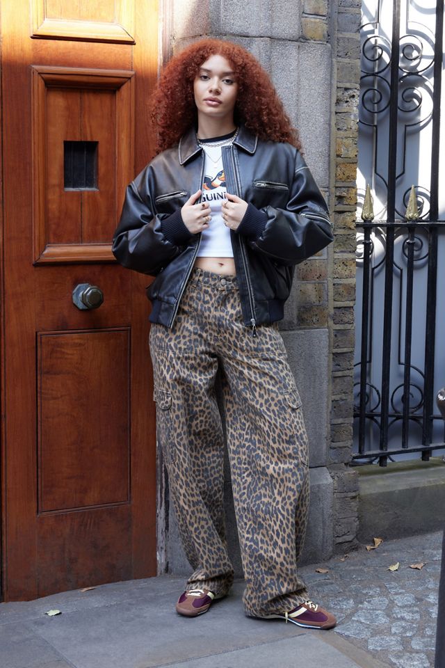 BDG Perrie Faux Leather Bomber Jacket  #3