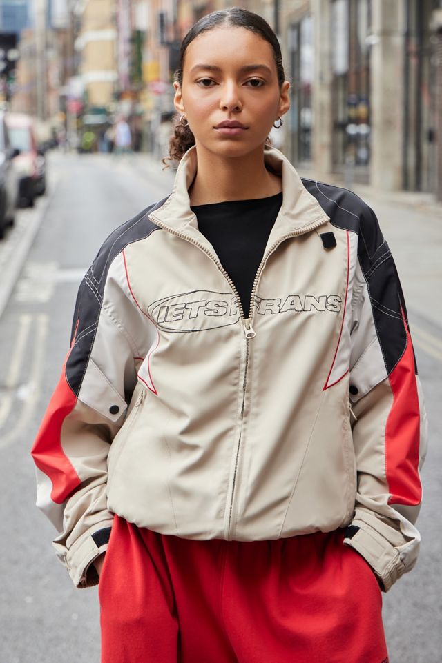iets frans... Beige Hawk Woven Motocross Jacket #2