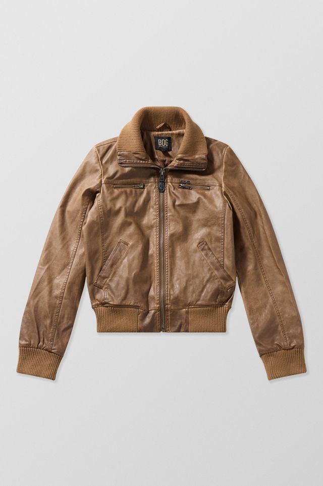 BDG Ronnie Faux Leather Jacket #6