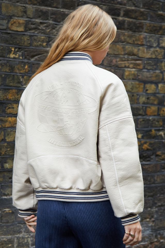 iets frans... Geprägte Varsity-Jacke #3