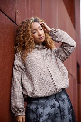 【LOTSYOU】Nostalgia Chubby Shearling Backpack pink lotsyou_Nostalgia Chubby Backpack Pink - 라츠유