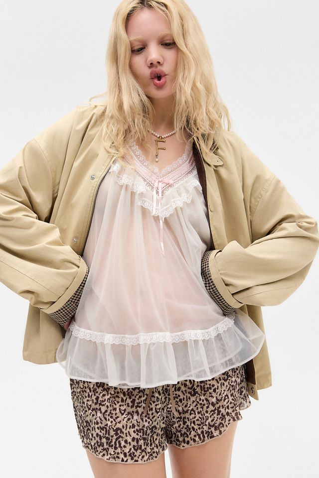 BDG Hazel Crop Trench Coat #6
