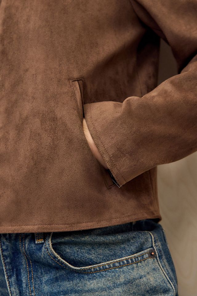 Veste en suédine zippée BDG #2