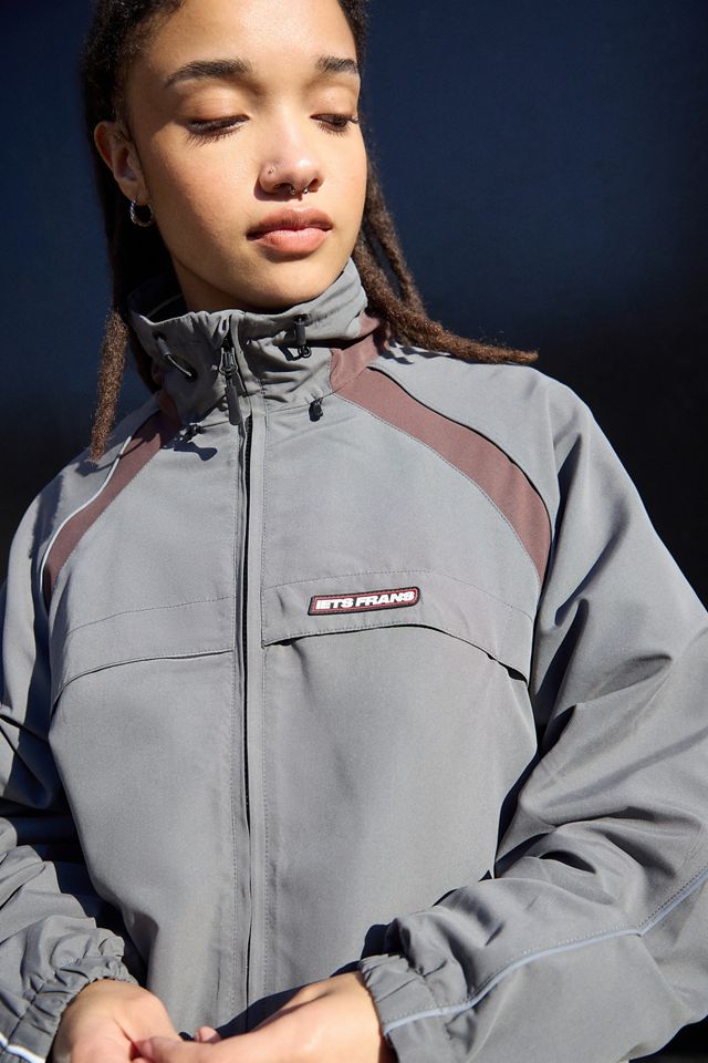 iets frans... Tyla Panelled Shell Jacket #1