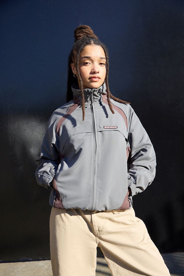 iets frans... Tyla Panelled Shell Jacket #2