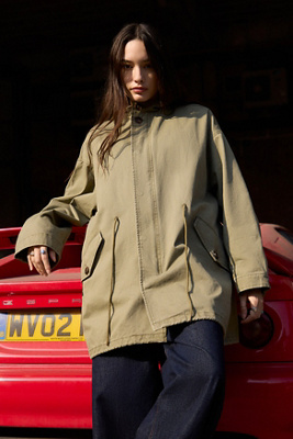 Veste parka mi-longue Liam en taille: Small/Medium - BDG - Modalova