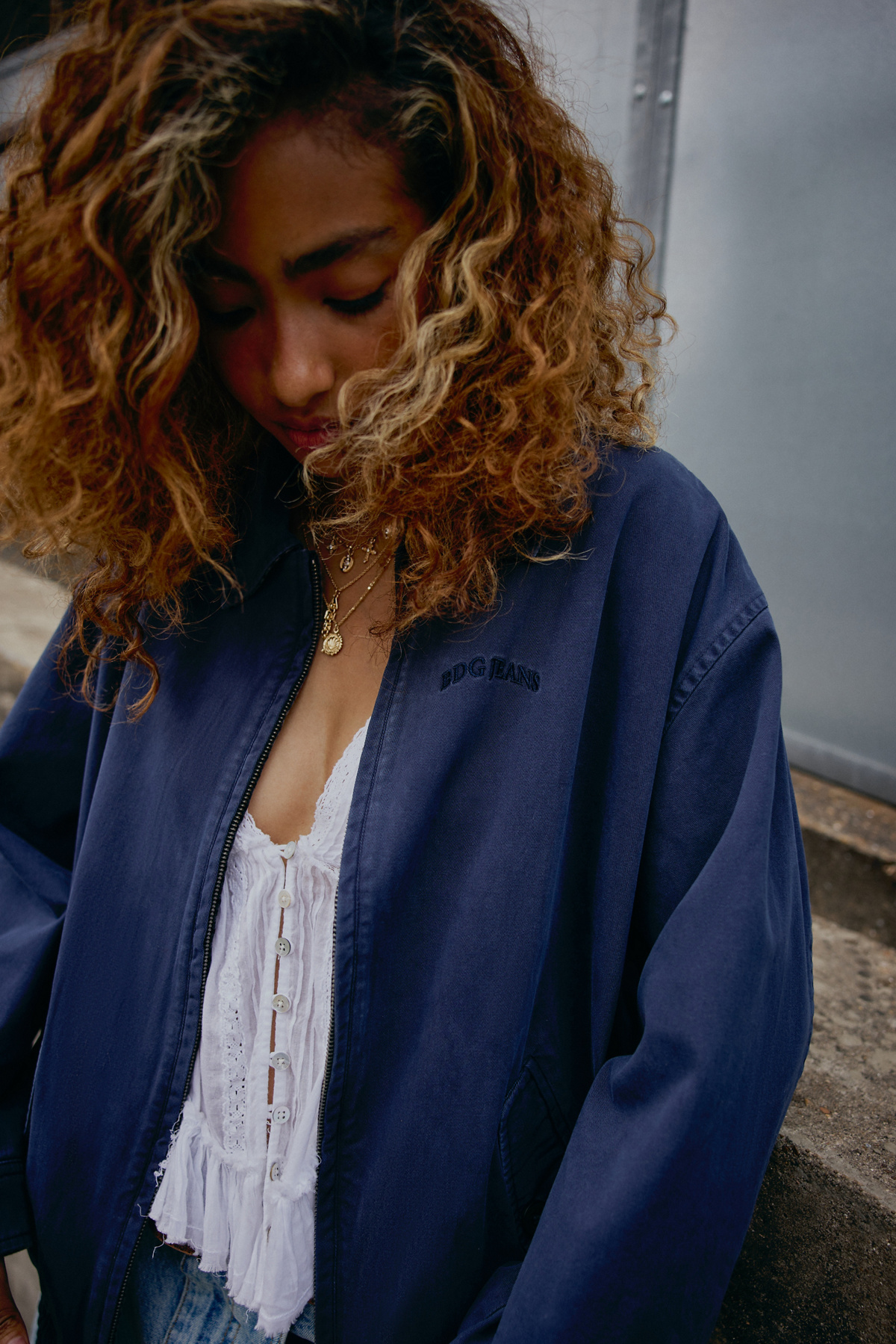 BDG Reversible Harrington Jacket